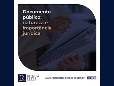 Documento público: natureza e importância jurídica