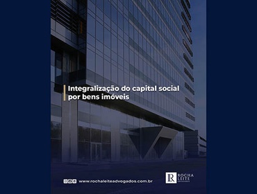 Integralização do capital social por bens imóveis