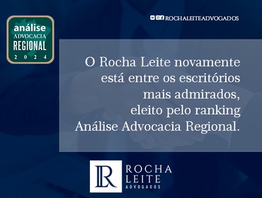 Rocha Leite entre os escritórios mais admirados